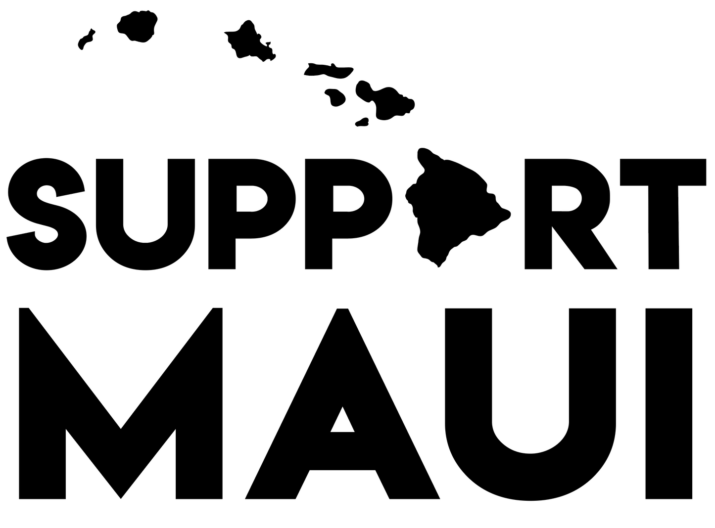 Support Maui Tee