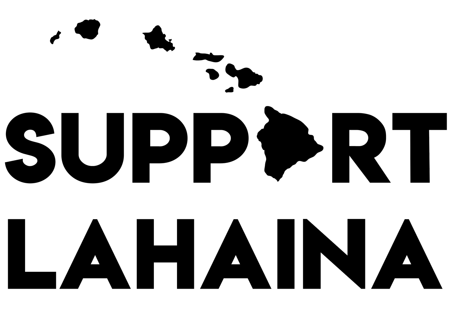 Support Lahaina Tee